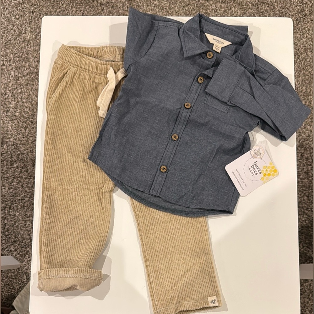 Burt's Bees Baby Organic Cotton Set